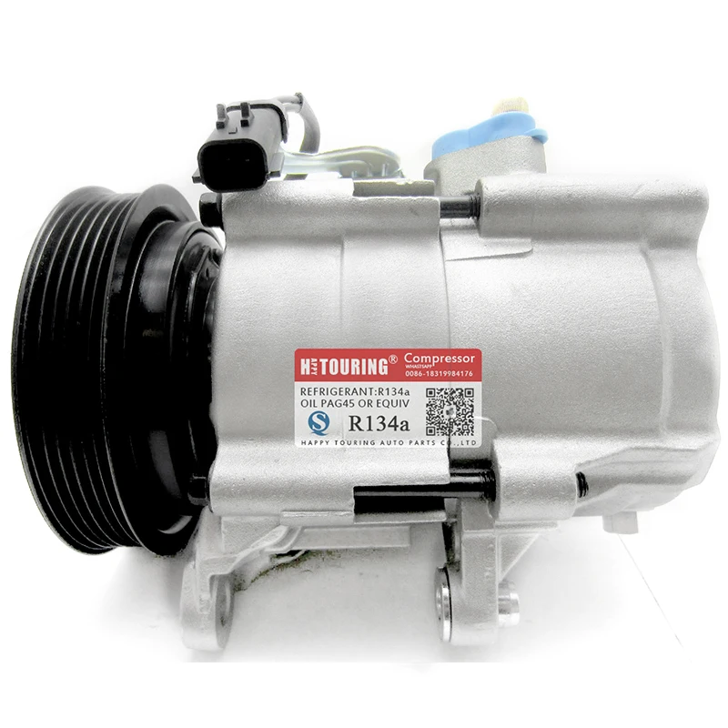 For 2006 2007 2008 JEEP LIBERTY 3.7L 6 CYL HS18 AC COMPRESSOR for DODGE NITRO 3.7L 07 08 F500-DM5AA-03 55111400AA 55111400AB