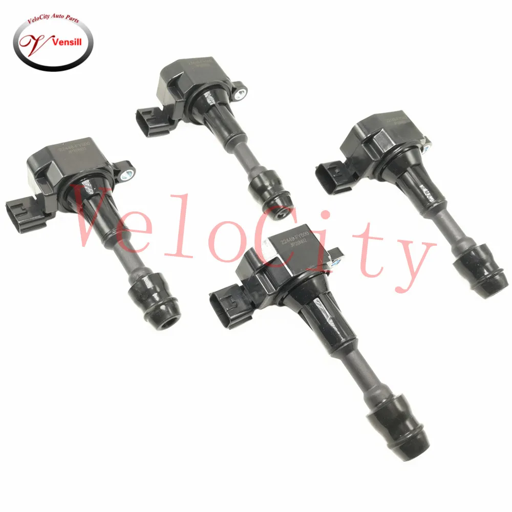 Set Of 4PCS Part No# 22448-FY500 22448FY500 AIC-3116 Ignition Coil Fits For Nissan Maxima Murano Pathfinder