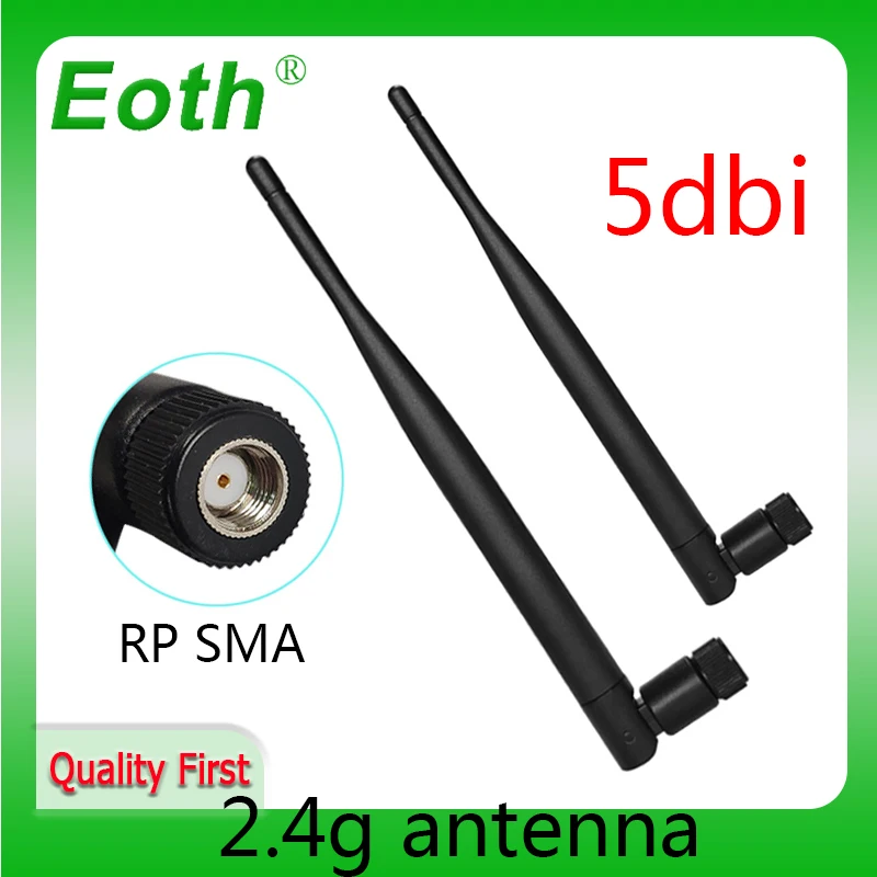 

EOTH 2,4g антенна 5dbi sma, гнездовая антенна wlan Wi-Fi 2,4 ГГц, pbx iot модуль маршрутизатора, приемник сигнала связи tp, антенна с высоким коэффициентом усиления
