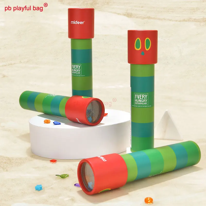 

PB Playful bag Caterpillar kaleidoscope creative children's toy appearance lifelike image advanced technology production ZG07