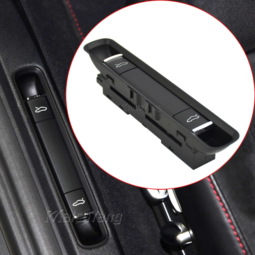 

Hood & Decklid Release Control Switch Assembly 99161310501A05 99161310501 for Porsche-981 991 718 Cayman 2017-2019