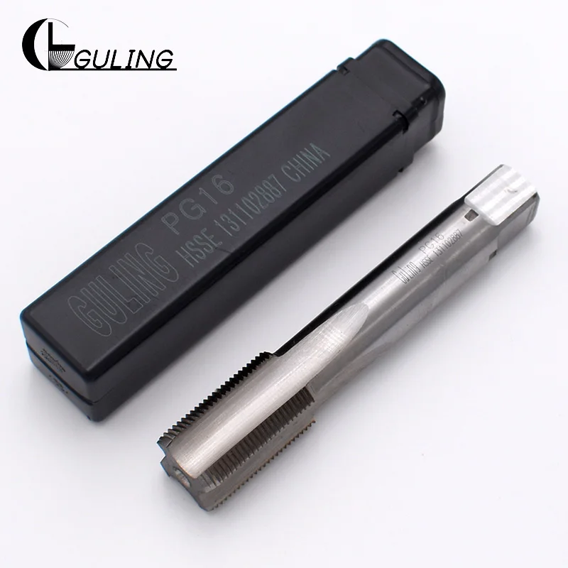 GULING 80 Độ Tiêu Chuẩn Đức HSS Ống Dẫn PG7 PG9 PG11 Chủ Đề Tập PG13 PG13.5 PG16 PG21 PG29