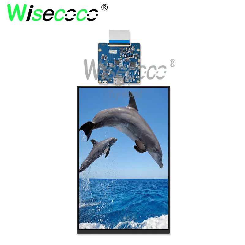 

Wisecoco 10.1 Inch 2K 1600x2560 LCD Display MIPI 4 Lanes 61 pins Screen MIPI Driver Board 400Nits Brightness Panel