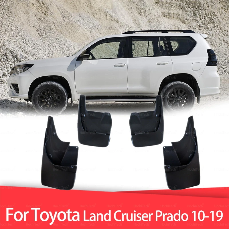 for Toyota Land Cruiser Prado LC150 FJ150 150 2010~2019 2015  Splash Guards Mud Flaps Front Rear Mudguards Fender