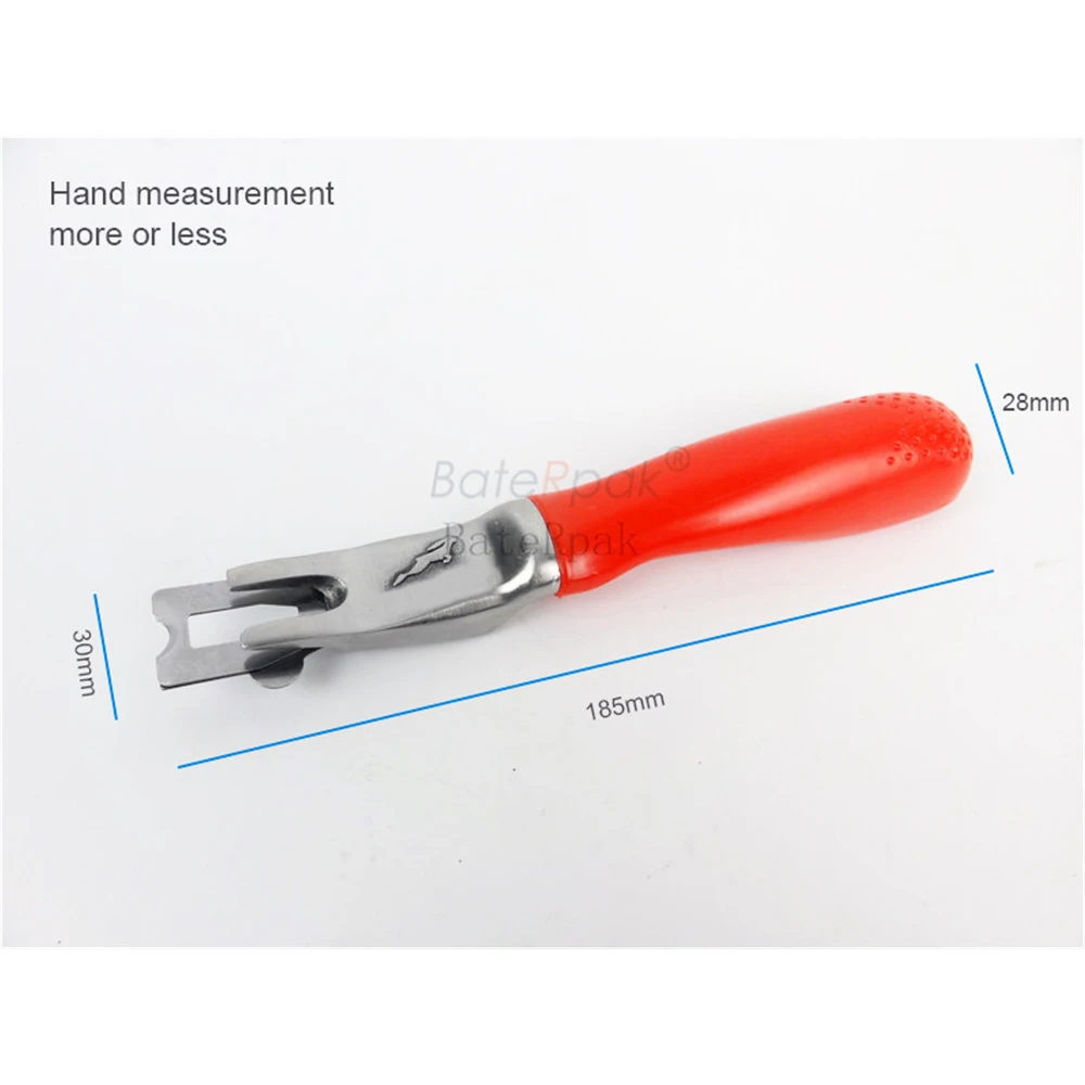 Coltello razzato per filo di saldatura in linoleum sportivo in plastica PVC BateRpak, strumenti livellati per cinghia di saldatura a pavimento, lama Shuhei
