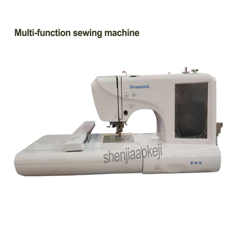 Household Sewing Machine Multi-function Sewing Embroidery Mechanical Small Computer Embroidery Machine 220V 45W 1PC