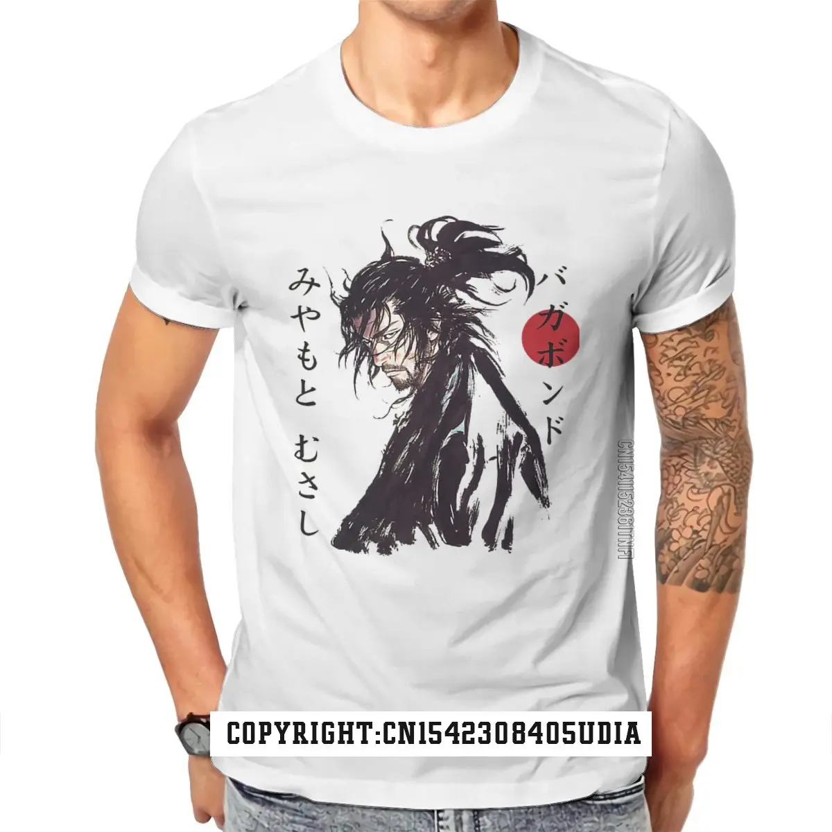 Vagabond Special Tshirt Bushido Bushi Buke Samurai Warrior Hip Hop Clothes T Shirt Stuff Ofertas Man T Shirts