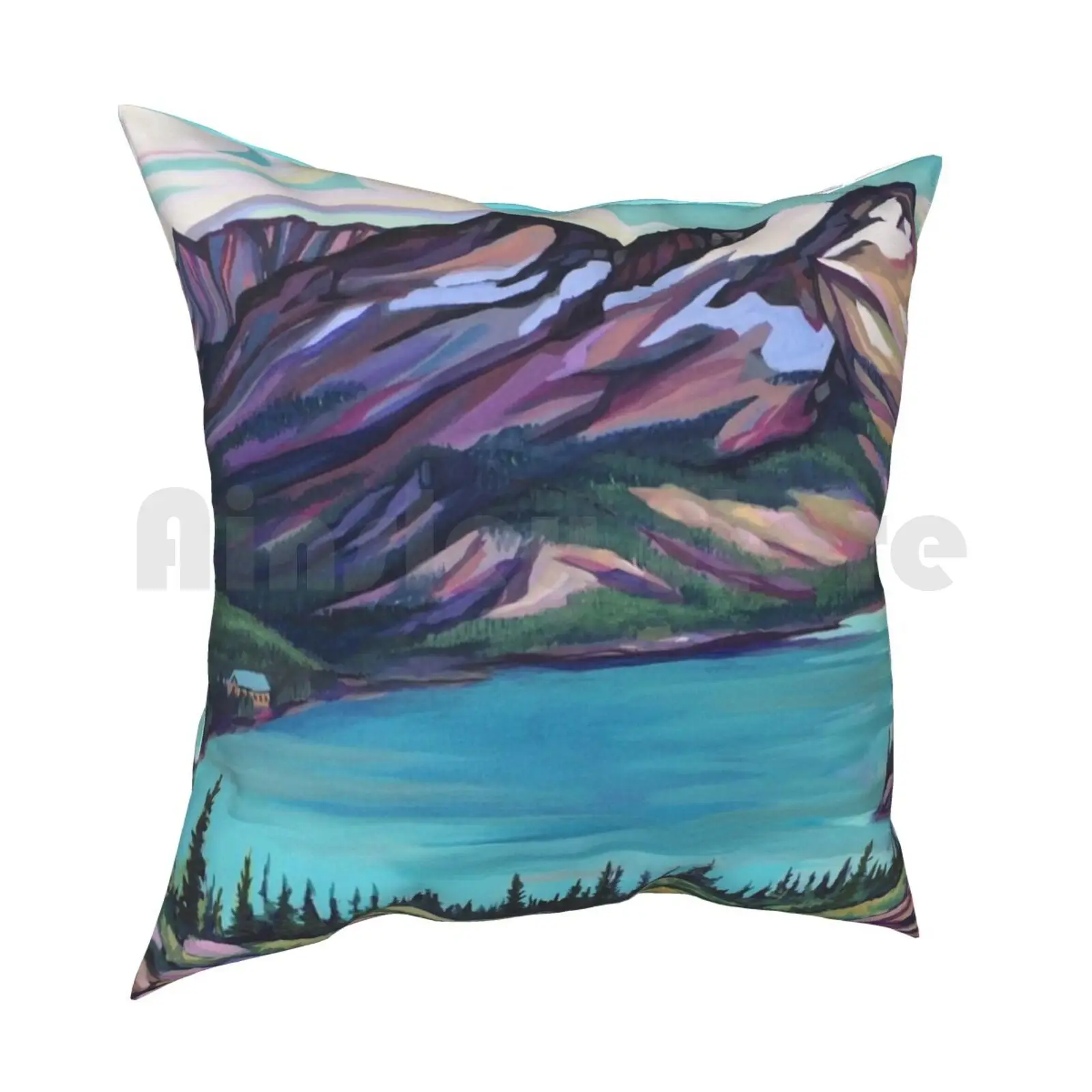 Kokanee Glacier Provincial Park Pillow Case Printed Home Soft Throw Pillow Mountain Kokanee Lake Alpine Bc British