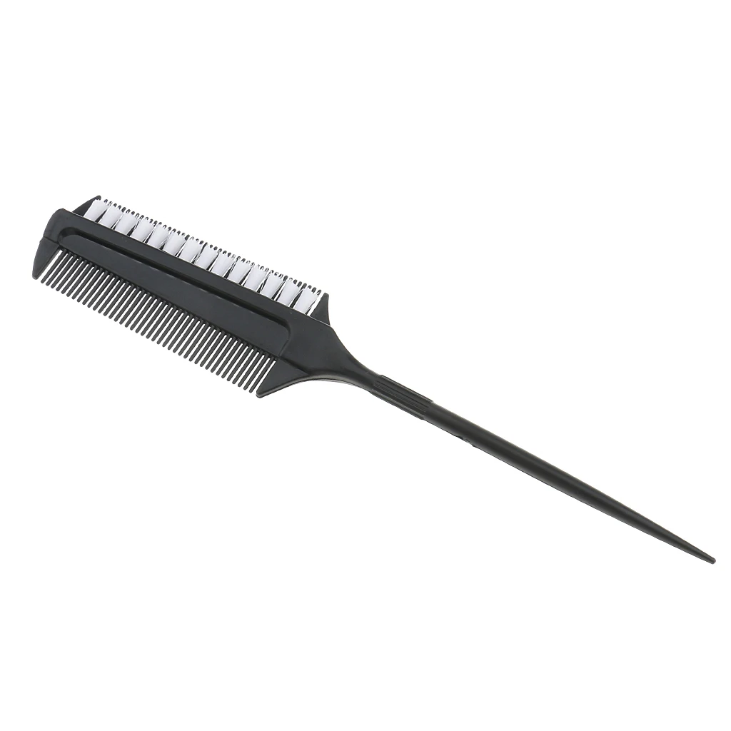 Salon Hairdressing Hair Coloring Dyeing Comb, Color Dye Tinting Brush, Hair Tint Sectioning Comb