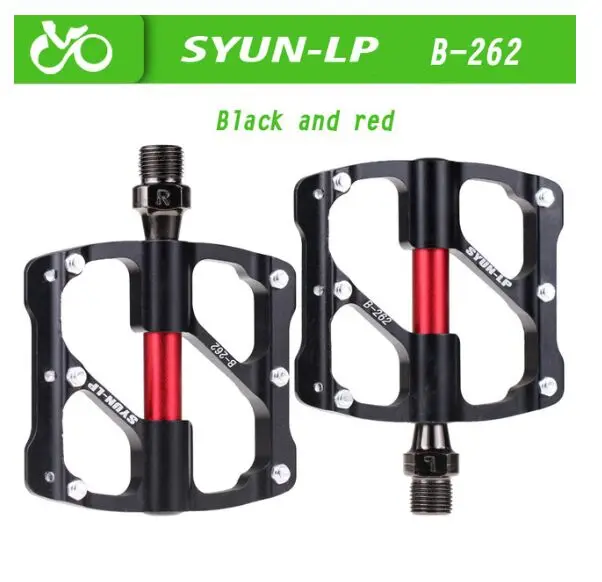 

3 Bearings Bike Pedal Anti-slip Ultralight CNC MTB Mountain Bicycle Pedal SYUN LP Sealed Bearing Pedals Accessories Bike Parts