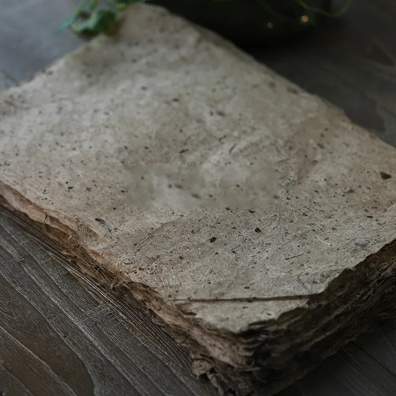 

Raw Xuan Paper 30*40cm Chinese Handmade Mulberry Paper Antique Method Brush Calligraphy Painting Rice Paper Papier Papel Arroz