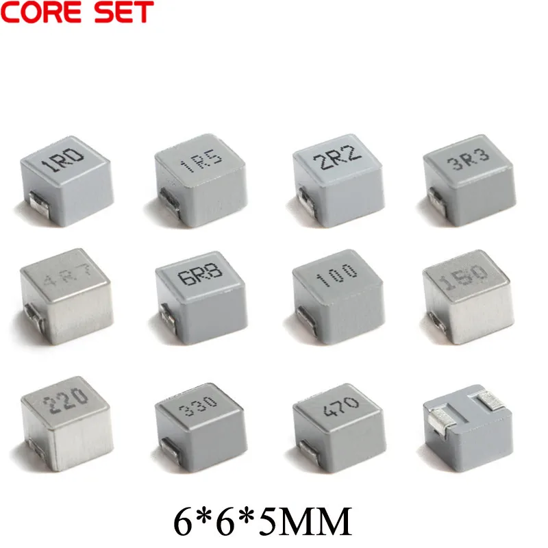 10pcs SMD Molding Power Inductors 1040 1265 0420 0520 0530 0630 0650 1UH 6.8UH 10UH 15UH 22UH 33UH 100uH 150uH 220uH Inductor