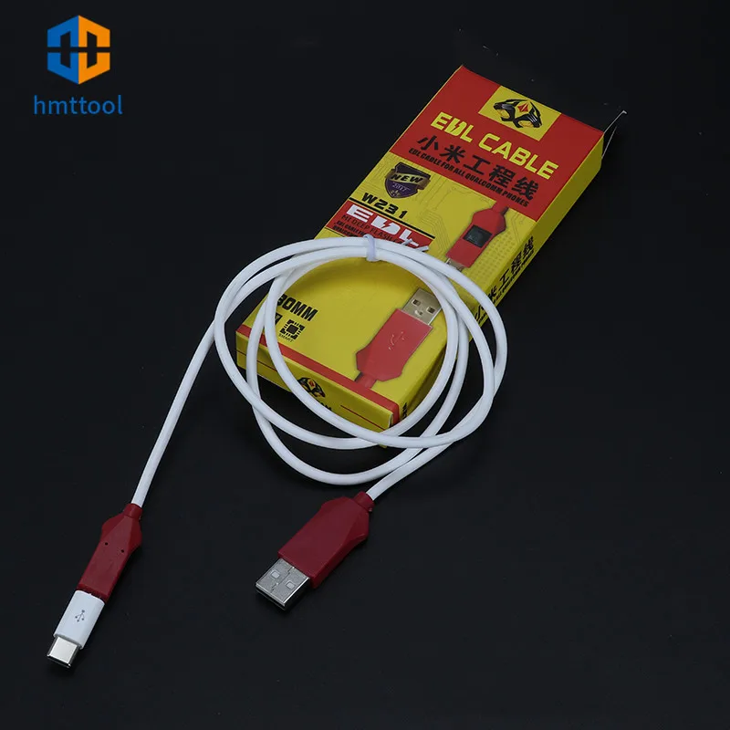 W231 Professional Flash Cable Repair Tool For Redmi Xiaomi Phone Open Port Supports BL Locks EDL Cable With Type C Adapter Tools