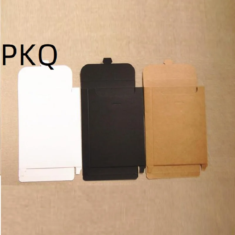 Blank Kraft Paper Envelope Packaging Box, Postcard, Photo Box, Greeting Card Packing Cardboard Box, 15.5*10.8*1.5cm, 10 PCs/Lot