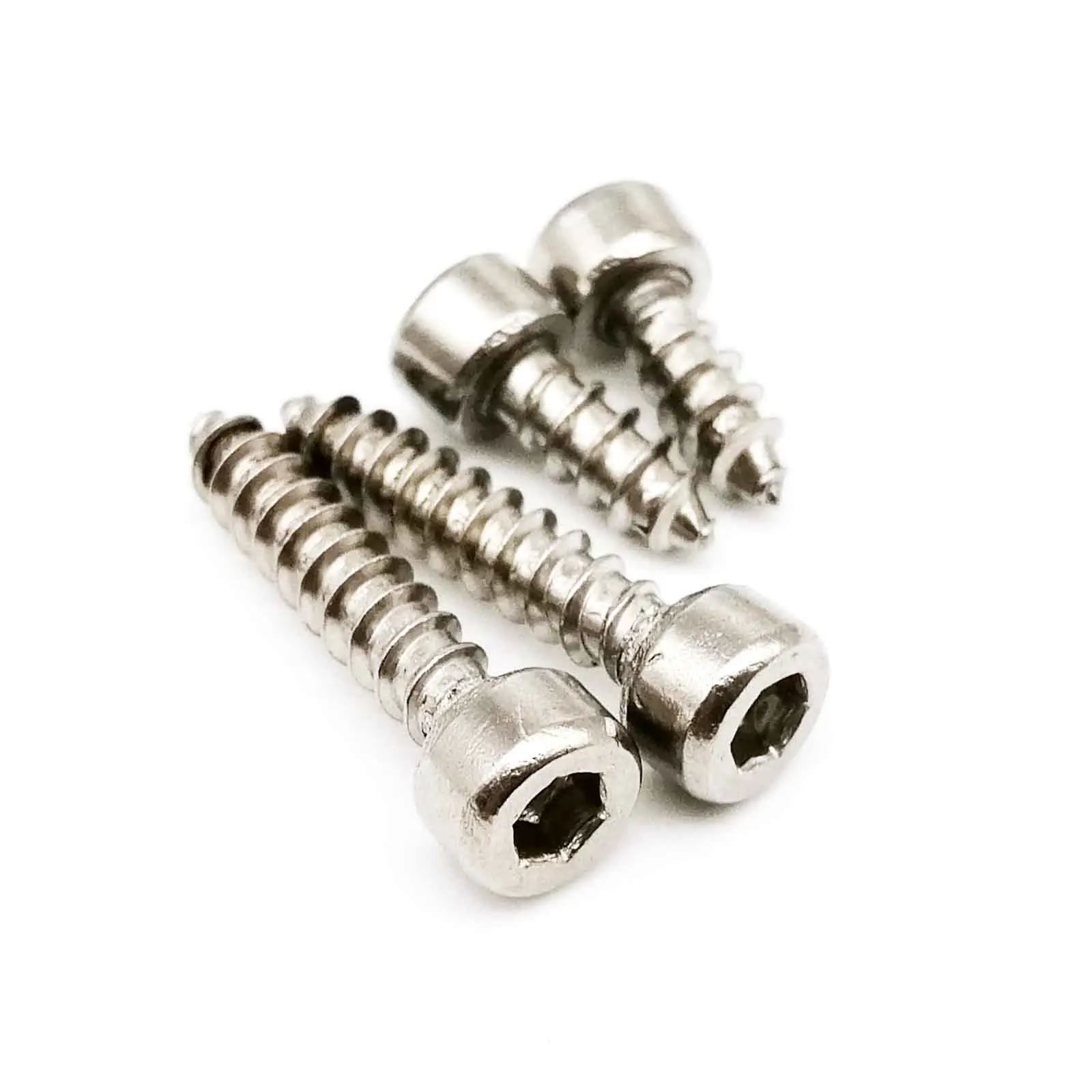 HZYUEGOU M2 M2.6 M3 M3.5 M4 M5 M6 304 A2-70 Edelstahl Innensechskant-Schrauben mit Senkkopf zum Selbstschneiden in Holz L=4-50mm – Detail 3