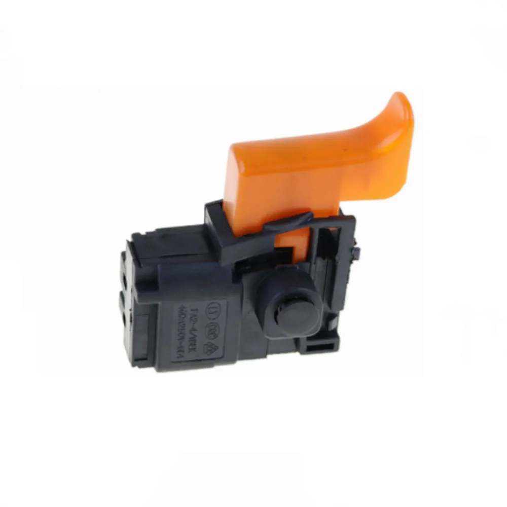 AC 250V 8A Black Case Lock On Trigger Switch for Bosch GSB 20-2RE Compact Drill