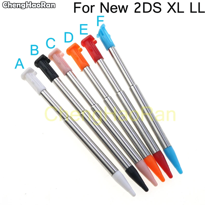 ChengHaoRan สำหรับ Nintend ใหม่2DS LL XL เกมอุปกรณ์เสริมโลหะปากกาสไตลัสหน้าจอสัมผัสเกมคอนโซลปากกา