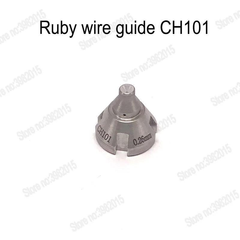 Ruby Wire Guide CH101 Upper & Lower Guide 0.255mm For CHMER Machine Parts