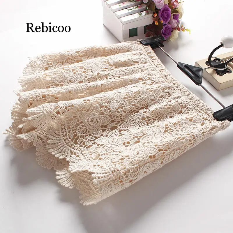 Summer  New Women Sexy Lace Shorts Cotton Floral Lace Crochet Mini Shorts Leisure Short Trousers