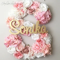 Custom Wooden Name Sign, Baby Shower Gift, Nursery Decor, Name Wall Decor, Personalized Name Sign
