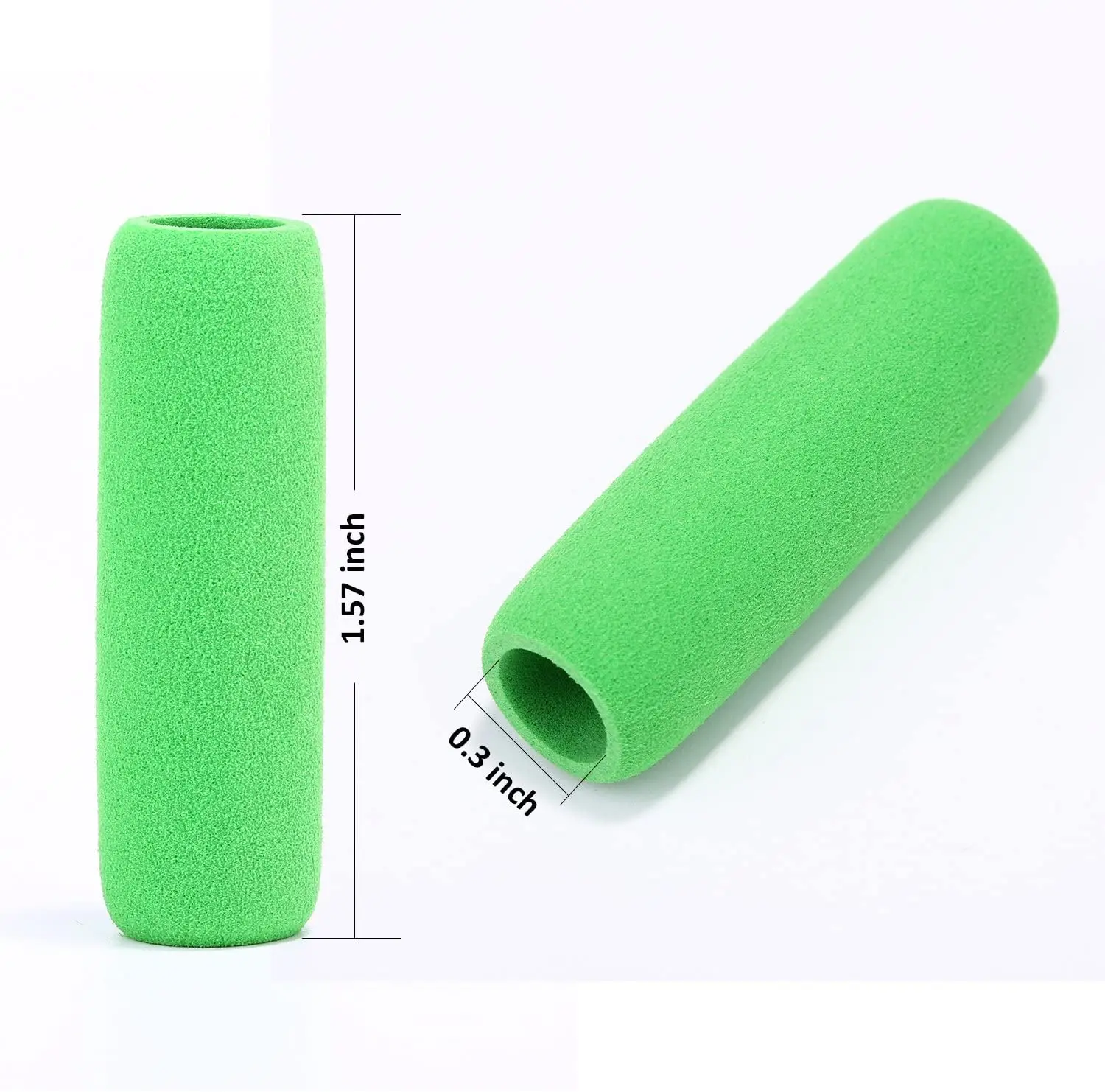 Escrita Aid Espuma macia Grips Lápis, Pen Holder, cores sortidas, Gripper para Estudantes, 10pcs