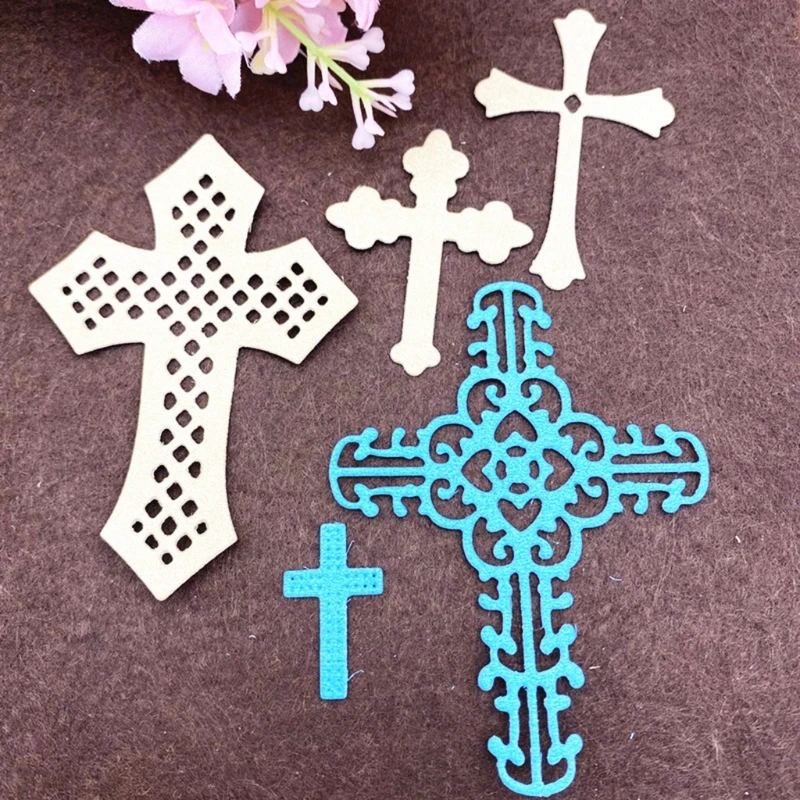 Cross Metal Cutting Dies Stencil Scrapbooking DIY Album Stamp Paper Card Mold Embossing Decoration