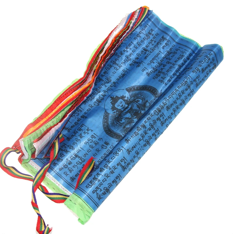 Tibetan Buddhist Prayer Flags, Contain 10 Flags ,Tibet Style Decorative Flag , Length 3meters,ten Tibetan Scriptures GPD8232