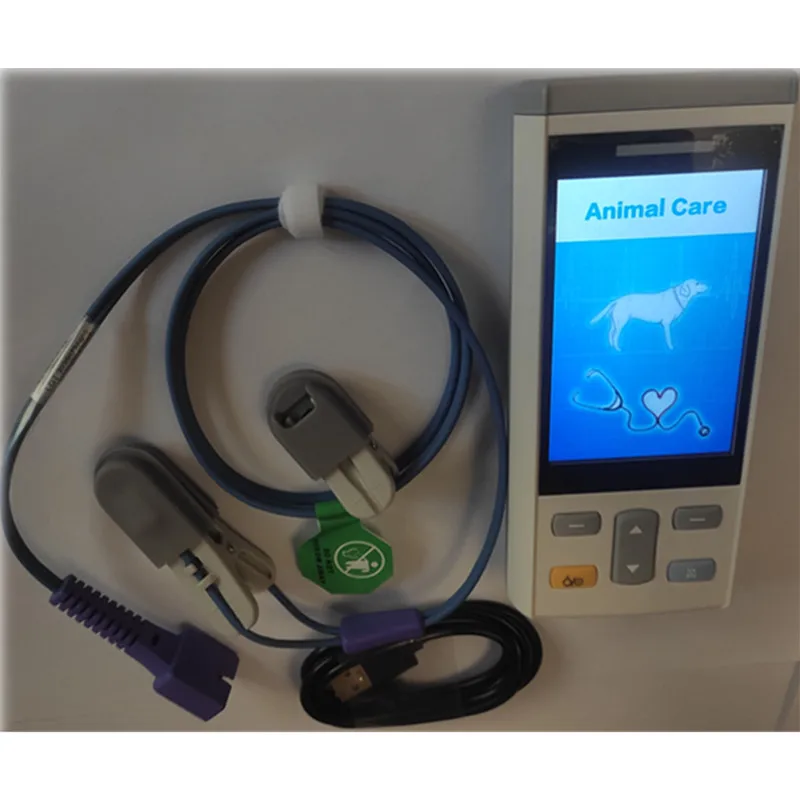 Veterinary ear spo2 Blood Oxygen testing monitor,Vet use pulse oximeter for pet clinic