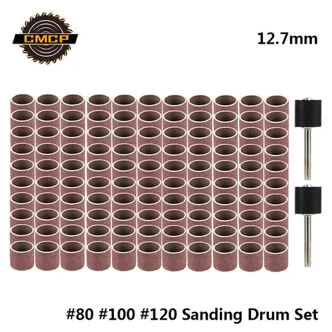 Sanding Drum Set Grit #80-#120 xcan