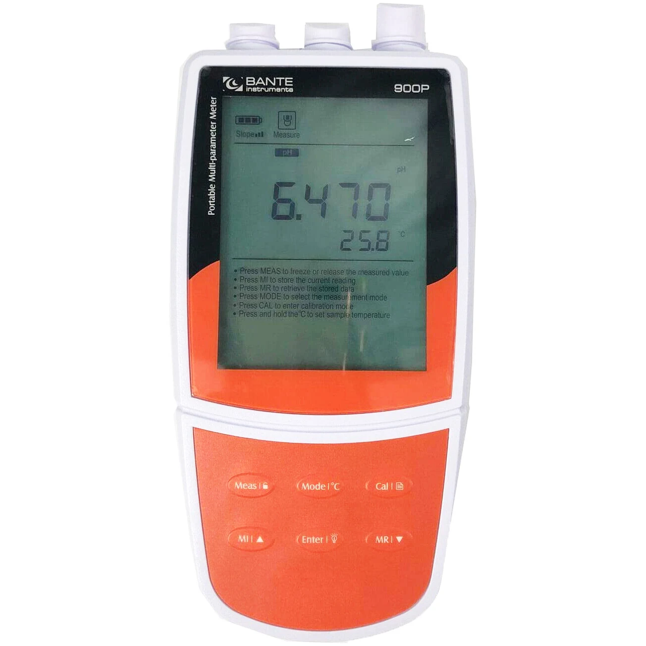 Water Quality Monitor PH Conductivity TDS Salinity Resistivity DO Temp Tester Range  -2.000 to 20.000pH  Accuracy  ±0.002pH