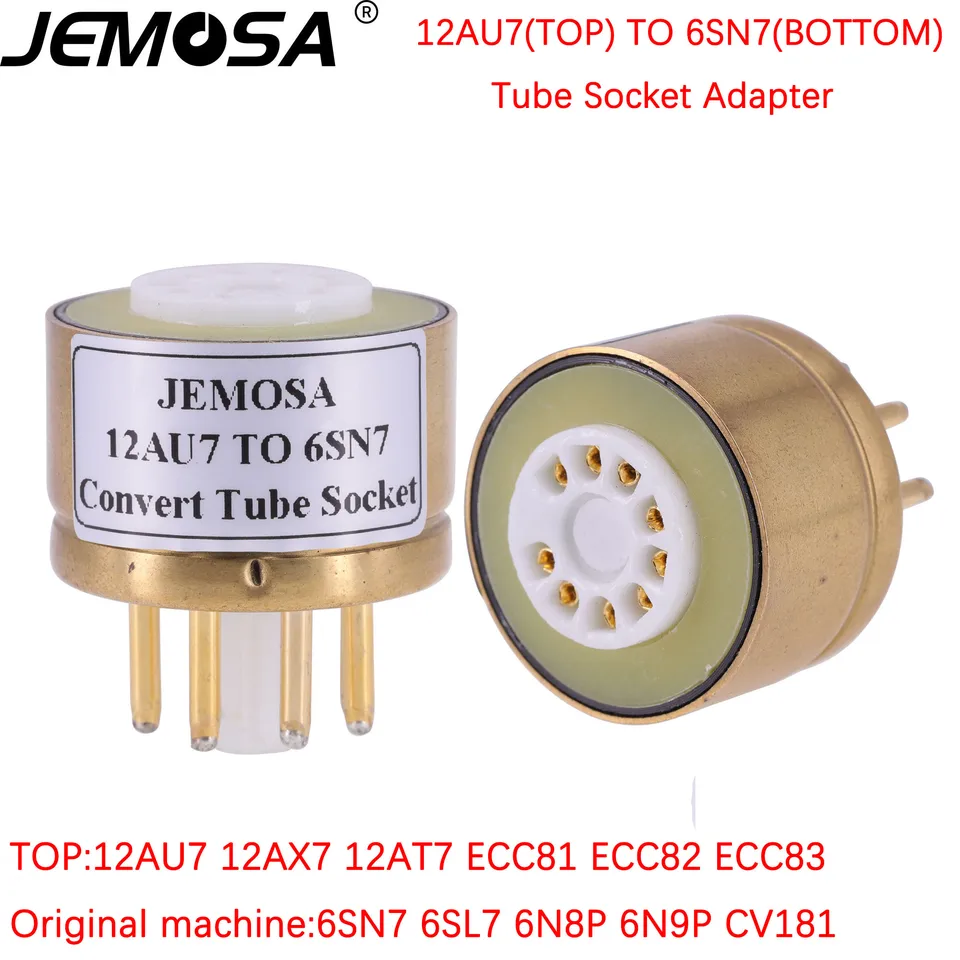 1pc 12AU7 12AX7 12AT7 ECC81 ECC82 ECC83に6SN7 6SL7 6N8P 6N9P ECC32