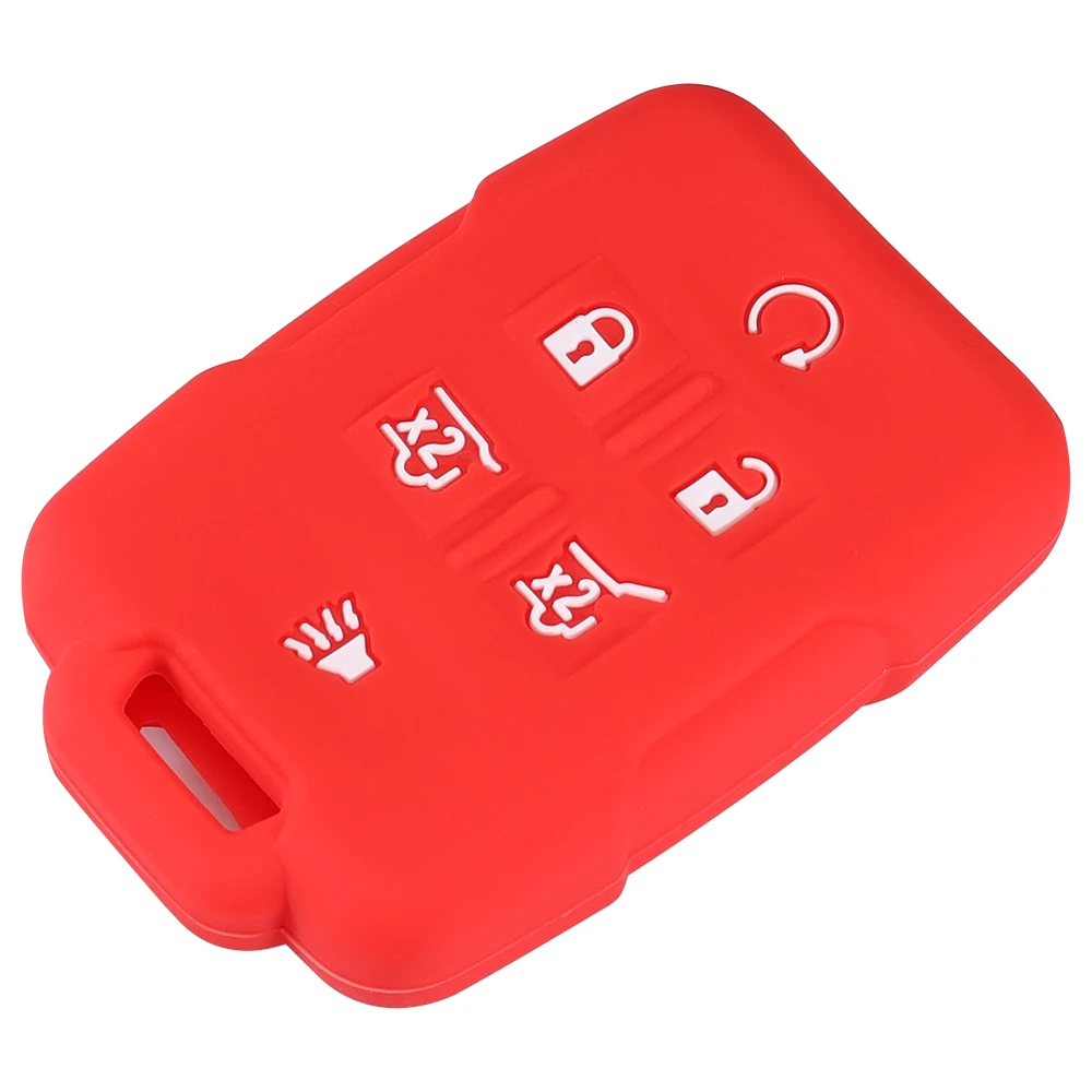 Silikonhülle Schutzhülle für Chevrolet Chevy Suburban Tahoe GMC Yukon Keyless Entry Remote 6 Tasten – Detail 8