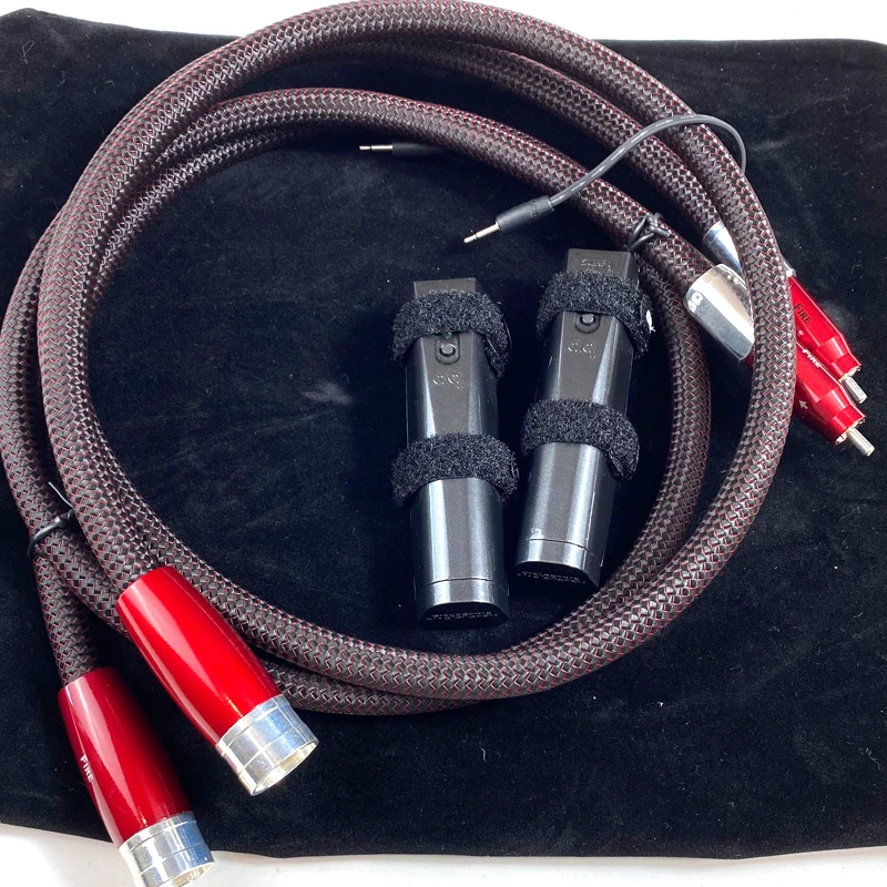 1Pair HiFi Auido Cable FIRE Analog RCA To XLR Male / Female Interconnect Line