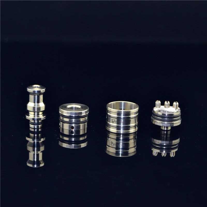 Trident RDA atomizzatore gocciolante ricostruibile in acciaio inossidabile RBA 510 filo 22MM diametro sigaretta elettronica fai da te vaporizzatore