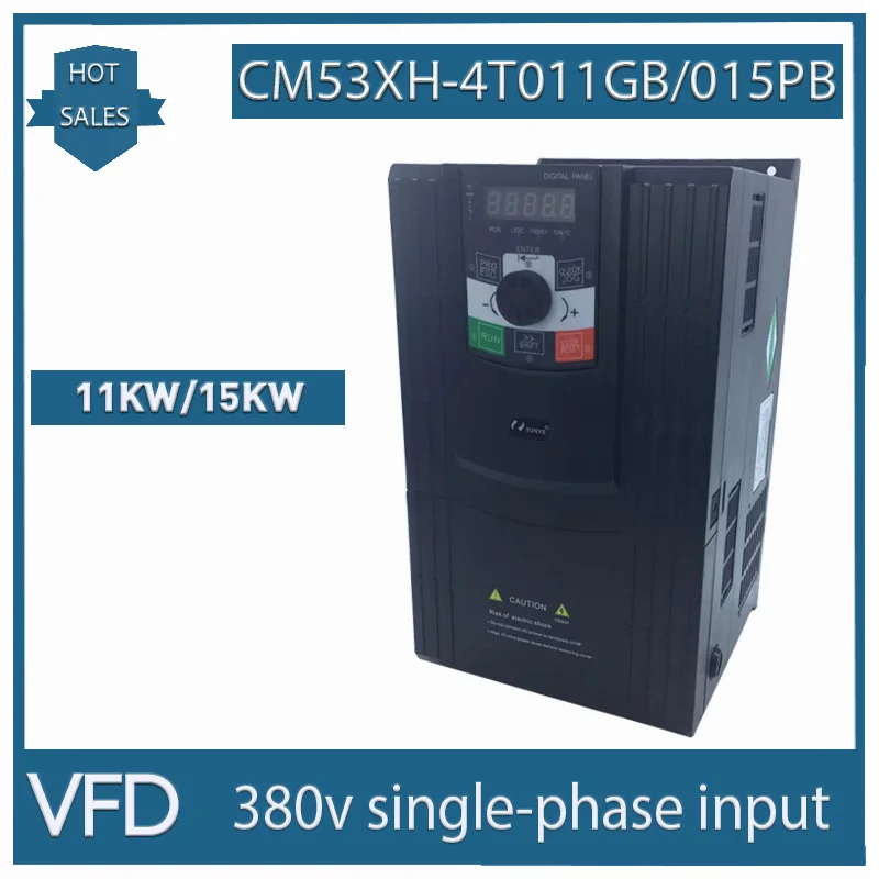 VFD inverter 11/15KW 380V three-phase input CM530H-D4T011GB/015PB engraving machine VFD spindle motor speed controlle