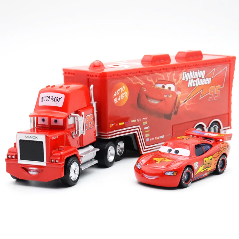 39 Style Disney Pixar Cars 2 3 Lightning McQueen Jackson Storm The King Diecast Metal Car Model Toy For Boy birthday Gift