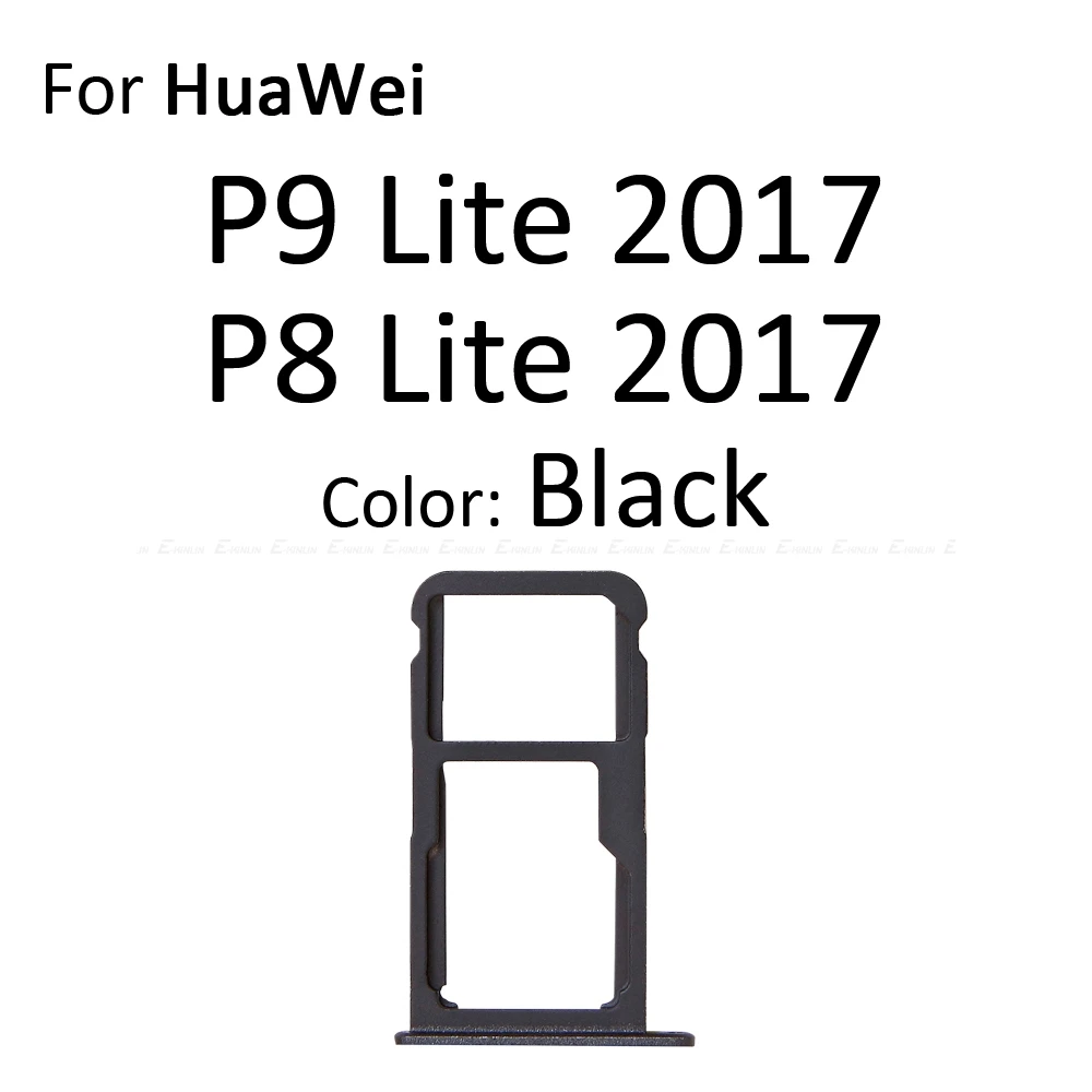 Sim Card Socket Slot Tray Reader Holder Connector Micro SD Adapter Container For For HuaWei P9 Lite 2017 2016