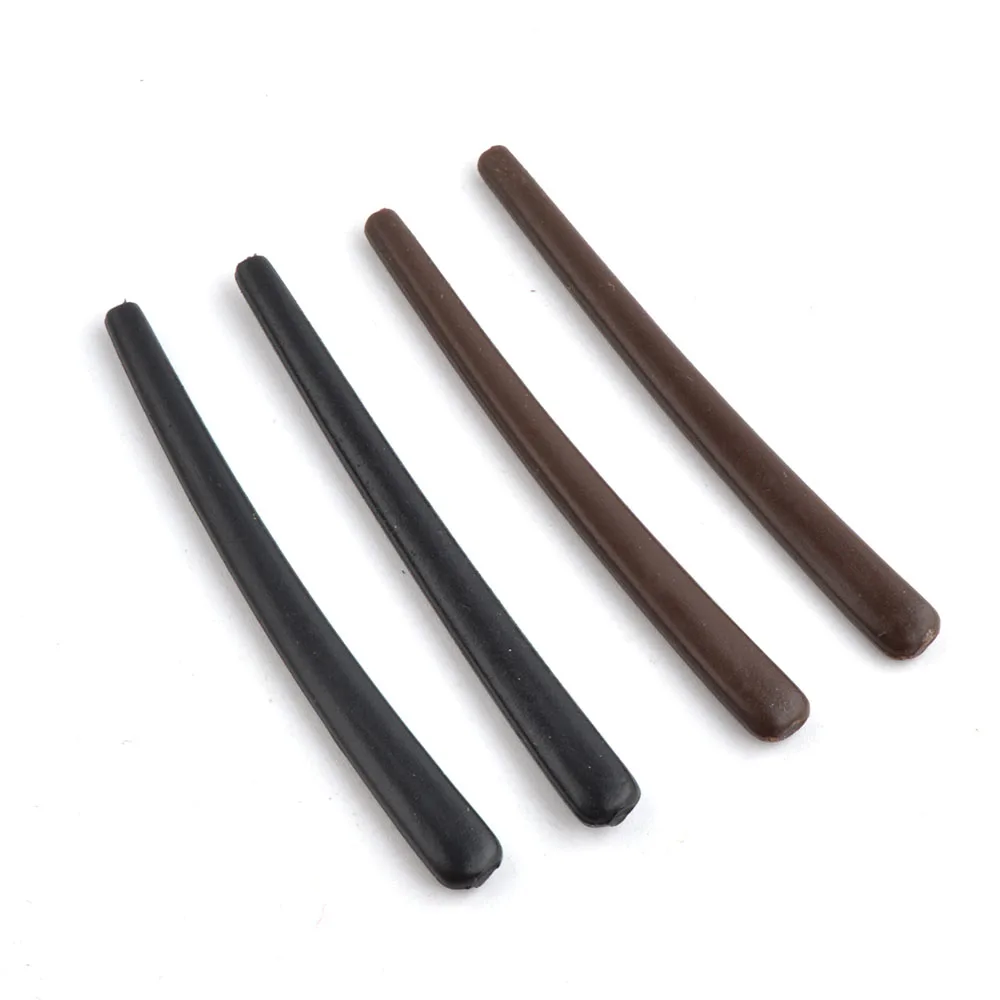 

20pairs(40pcs) Black Rubber Temple Tips For Metal Temple Glasses Eyewear Temple Tips