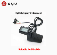 Digital Display Handle Instrument Parts for DYU Electric Bicycle D2+ / D3+ Throttle Dashboard Accessories
