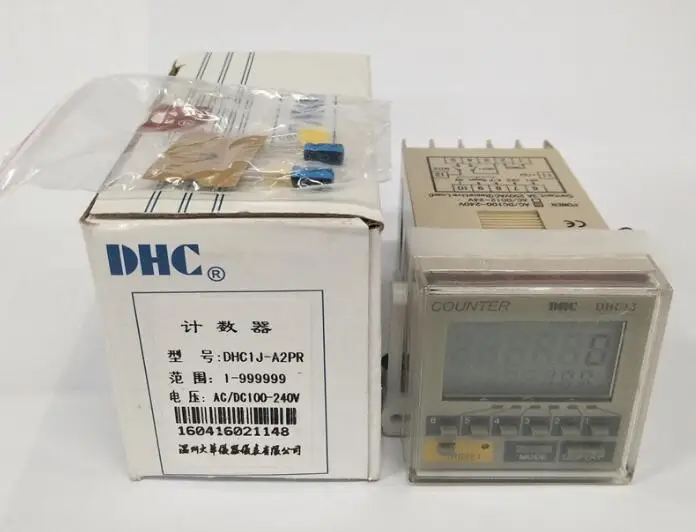 

Wenzhou Dahua DHC1J-A2PR Intelligent DC100-240V Two Set Output Counter Meter Meter