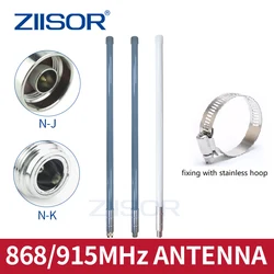 Antenne LoRa 868 MHz pour Meshtastic Hotspot Miner, 8dBi pour WiFi US 915 MHz LoRaWAN Omni 923MHz N Femelle Mâle 900MHz Antenne