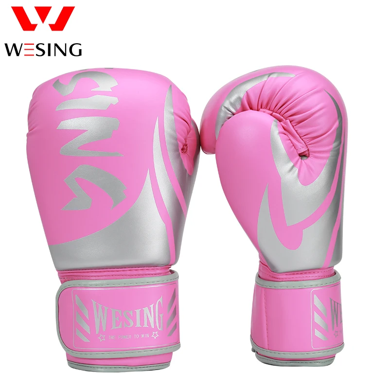 Wesing Professional boxing gloves fight MMA Gloves Martial Arts competition training mitts