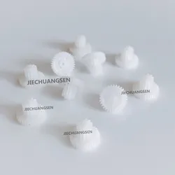 10pcs/Lot Small Plastic Gear 0.3M 11T 0.25M 32T DIY Production MINI Dual Duplex Geard 1mm Hole Shaft Diameter