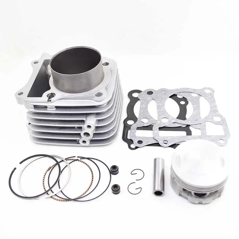 Motorcycle Cylinder Kit 65.5mm Big Bore 165cc for Suzuki GN125 GS125 EN125 EN125HU Modified Engine K157FMI