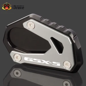 ل GSX-S1000 / f GSX-S 1000 1000f GSXS GSX S1000 2015-2022 دعم جانبي القدم دعم لوحة المكبر قاعدة أعلى 8 مبيعات GSX 750F ممتص الصدمات - رقم 1