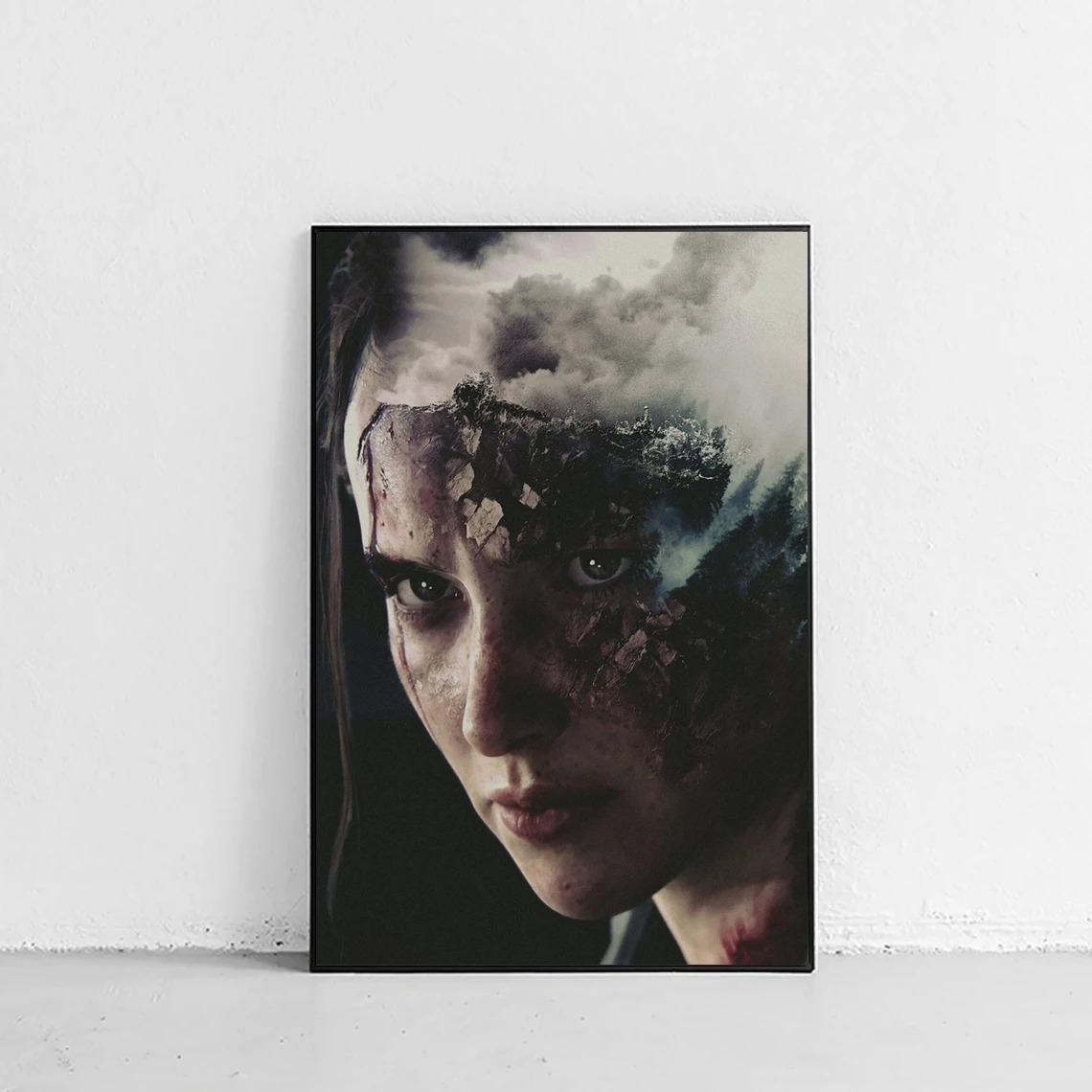 Ellie The Last of Us 2 v2 Movie Poster Canvas Print Home Wall Painting Decoration (No Frame)