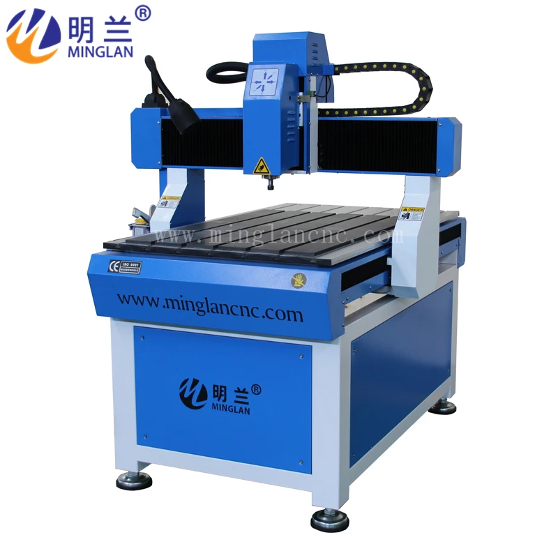 

water cooling aluminum carving advertising sale 3-axis cnc small 6090 router engraving machine