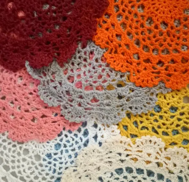 Hot Sale Lace Cotton Placemat Cup Dining Coaster Mug Kitchen Christmas Table Place Mat Cloth Crochet Tea Coffee Doily Felt Pad