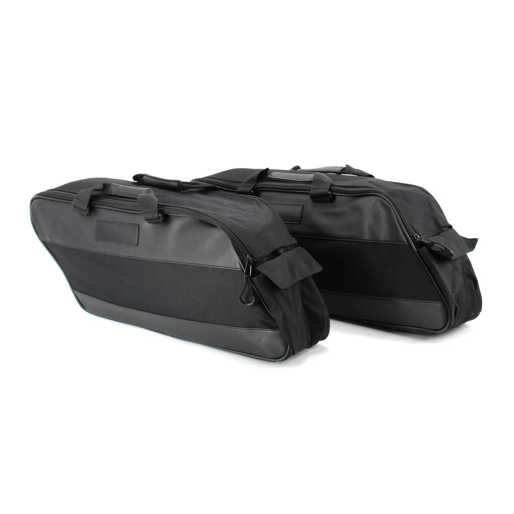 Motorcycle Hard Saddlebag Liners Laggage Bag Travel Luggage Paks for Harley Touring Street Electra Glide Road King CVO Ultra