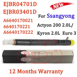 ORLTL Diesel EJBR03401D EJBR04701D Common Rail Injector for DELPHI SSANGYONG A6640170221 A6640170021, 6640170221, 6640170021
